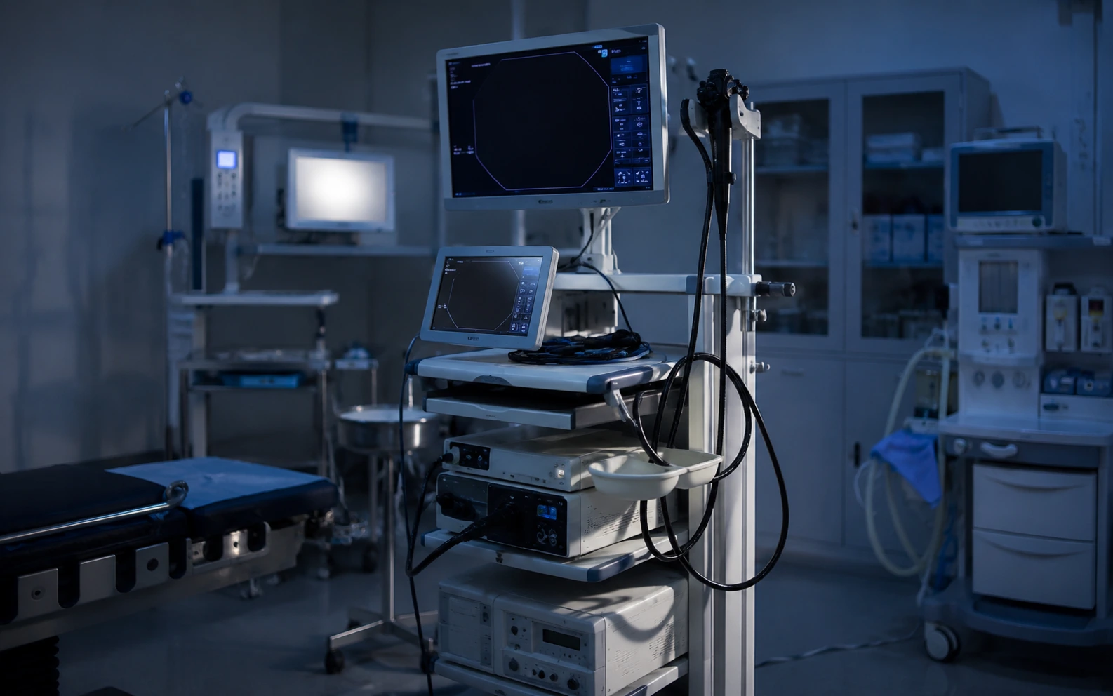 Endoscopy suite at the Zendale Endoscopy Centre