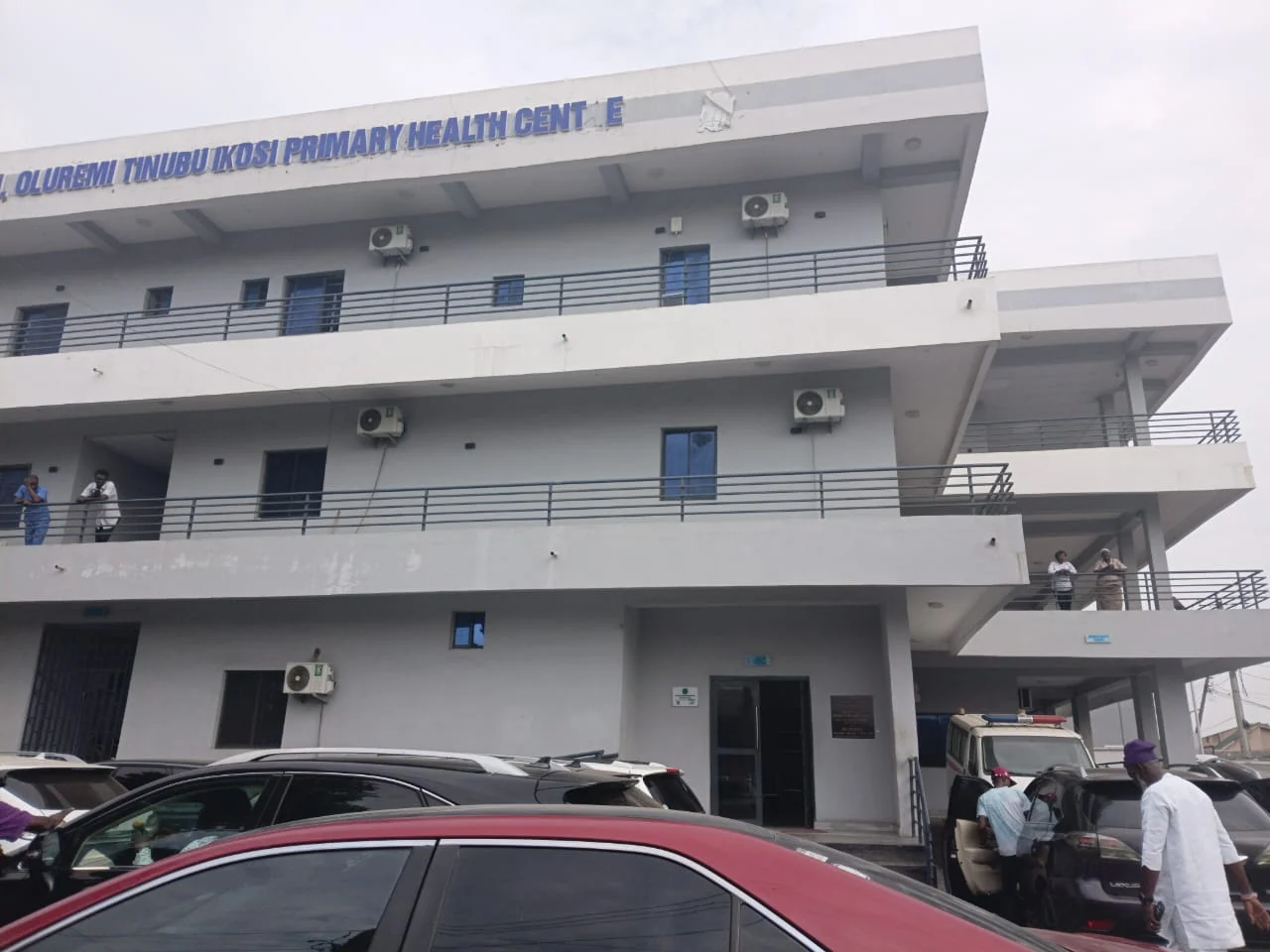 Exterior of Ikosi Ketu Primary Healthcare Centre in Lagos