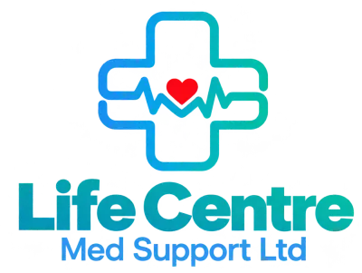 LifeCentre Med Support logo